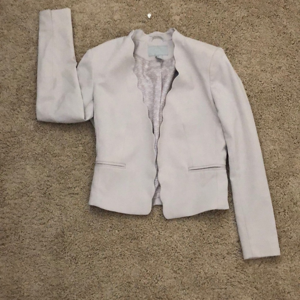 Hm nude blazer size 8